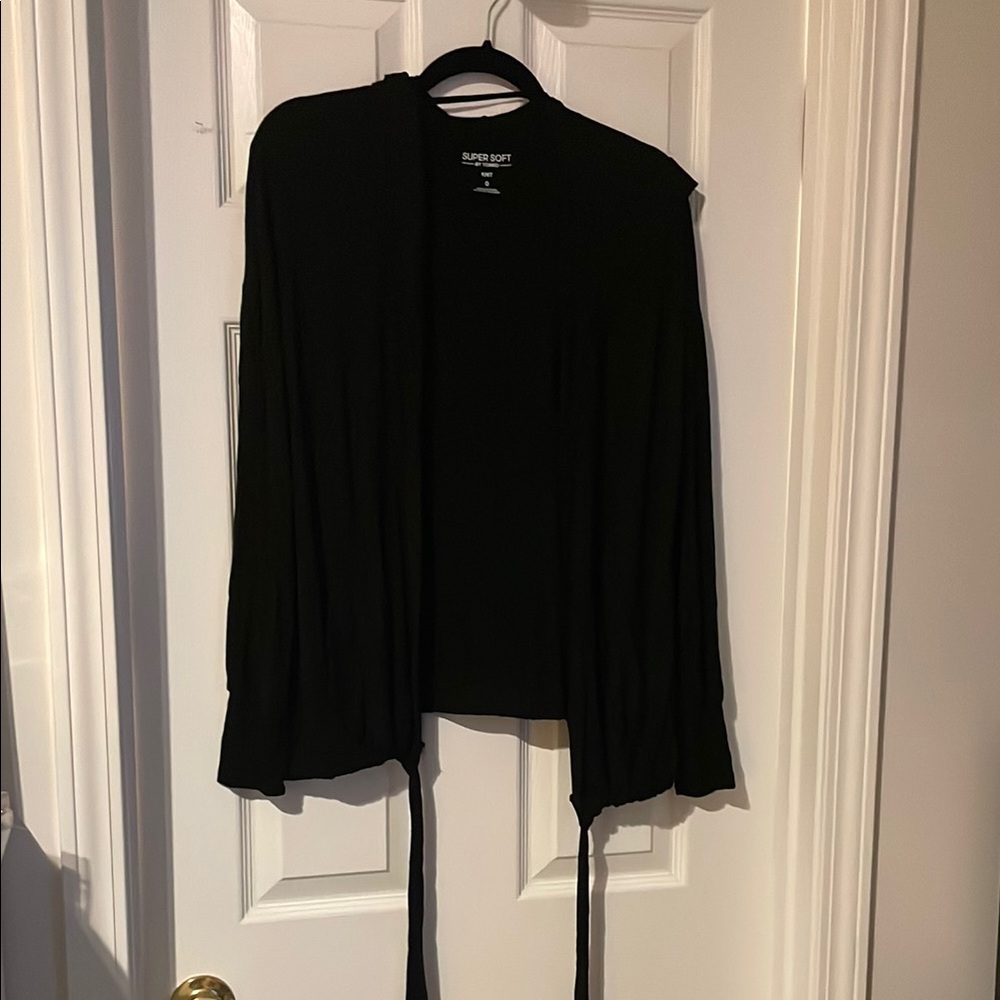 Super Soft Black Cardigan